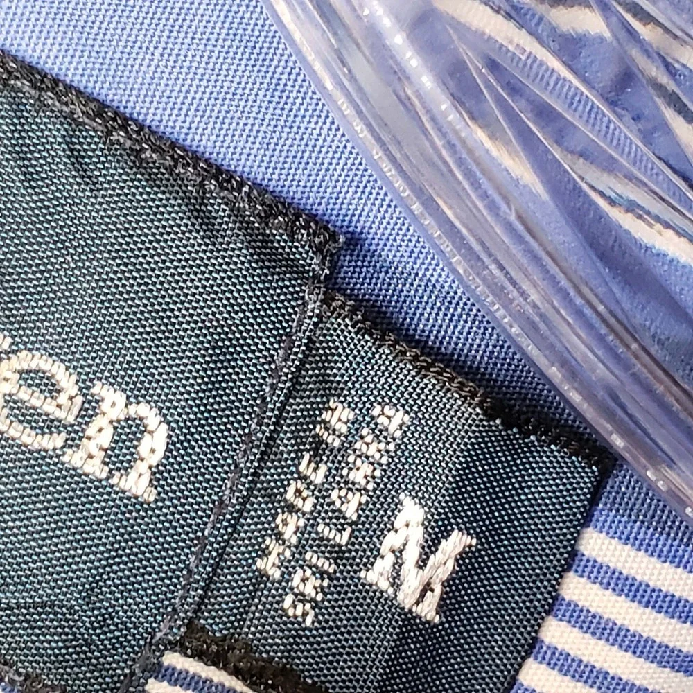 Polo Ralph Lauren Shirt Striped LS Button Down Blue Mens Size Medium M